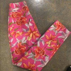 29 VALENTINO FLORAL PANTS (VINTAGE)